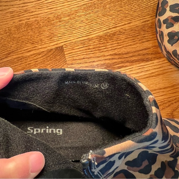 Spring Leopard Print High Heels - Picture 6 of 9